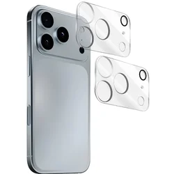 Premium 4 - in - 1 Tempered Glass Back Protector with 9H Camera Lens Film - iPhone 14 Plus (2 Lens)
