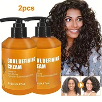 2 חבילות GZE CURL DEFINING CREAM לגלגולי פריז חופשיים לאורך זמן - קרם לגלגולי קוקוס ללא סולפט ופרבנים 1