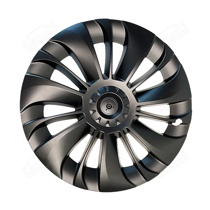 4PCS 19-Inch Hub Cap Replacement for Tesla Model Y (2023–2024) 6