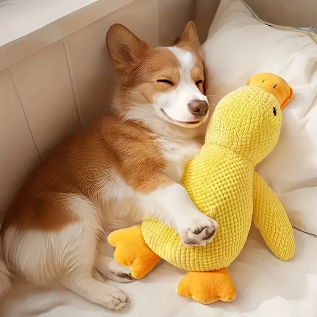 Durable Plush Durable Plush Squeaky Dog Toy | For All Dog Breeds | Plush | Squeaky, Chew Resistant, Interactive | Pet Toy 4