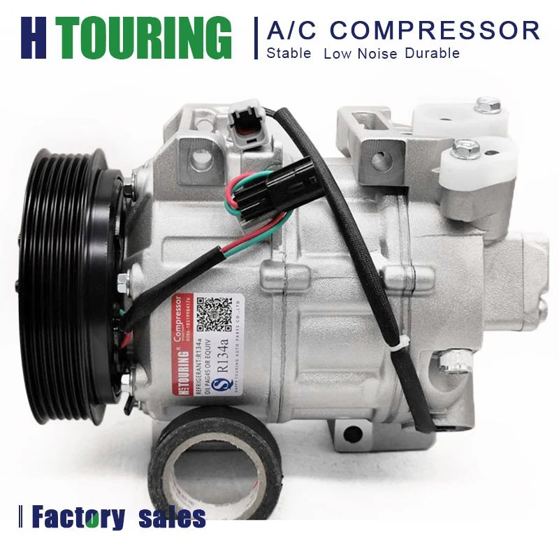 

Компрессор кондиционера для Nissan, подходит для Nissan Sentra Altima L4 X-Trail Xtrail T31 2,5 л DCS171C 92600-JA00A 92600JA000 92600ET81A