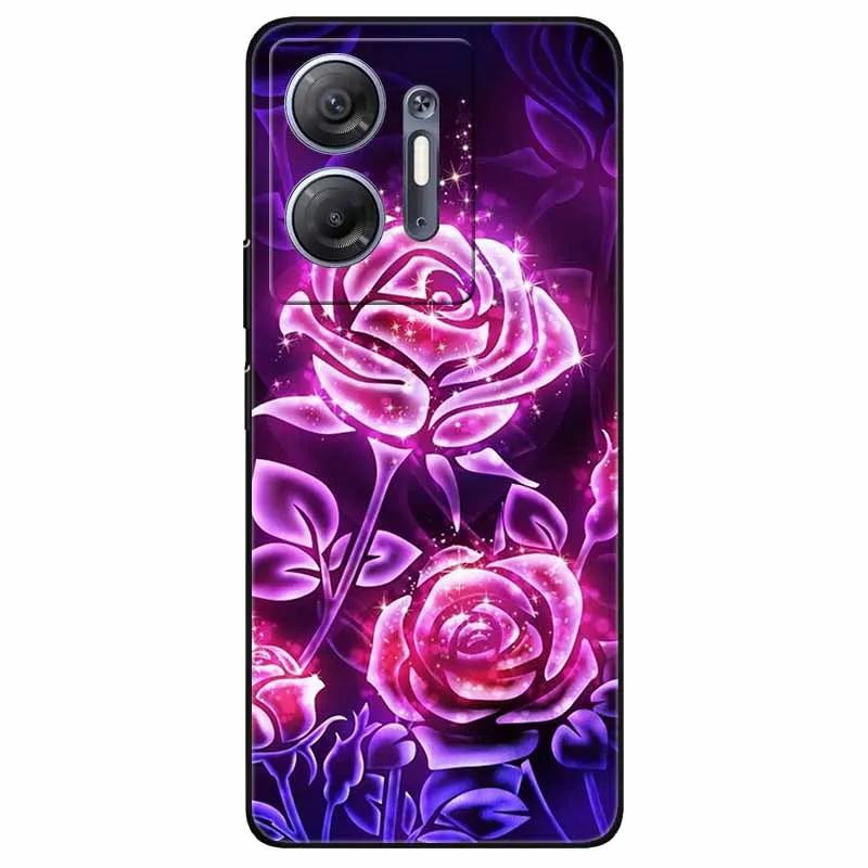 Lovely Silicone TPU Soft Phone Cover - Shockproof  Shell with Cute Cat Design