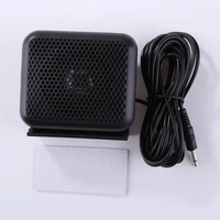 NSP-100 Mini External Speaker 3.5mm Two-Way for Yaesu FT-847 FT-920 FT-950 FT-2000 CB Car Mobile Radio Walkie Talkie Loudspeaker 1