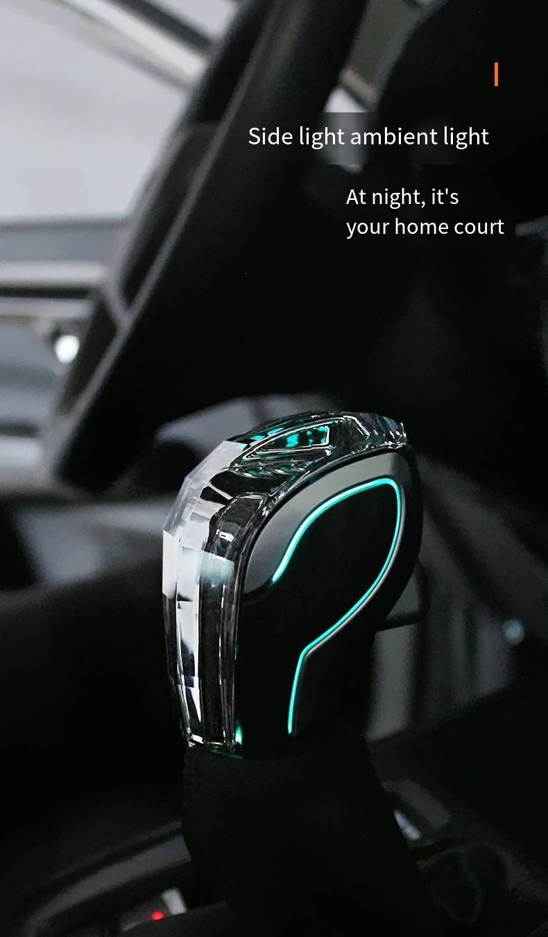 Crystal shift knob suitable for Ford Mondeo Ruijie Winged Tiger Fox Carnival mod