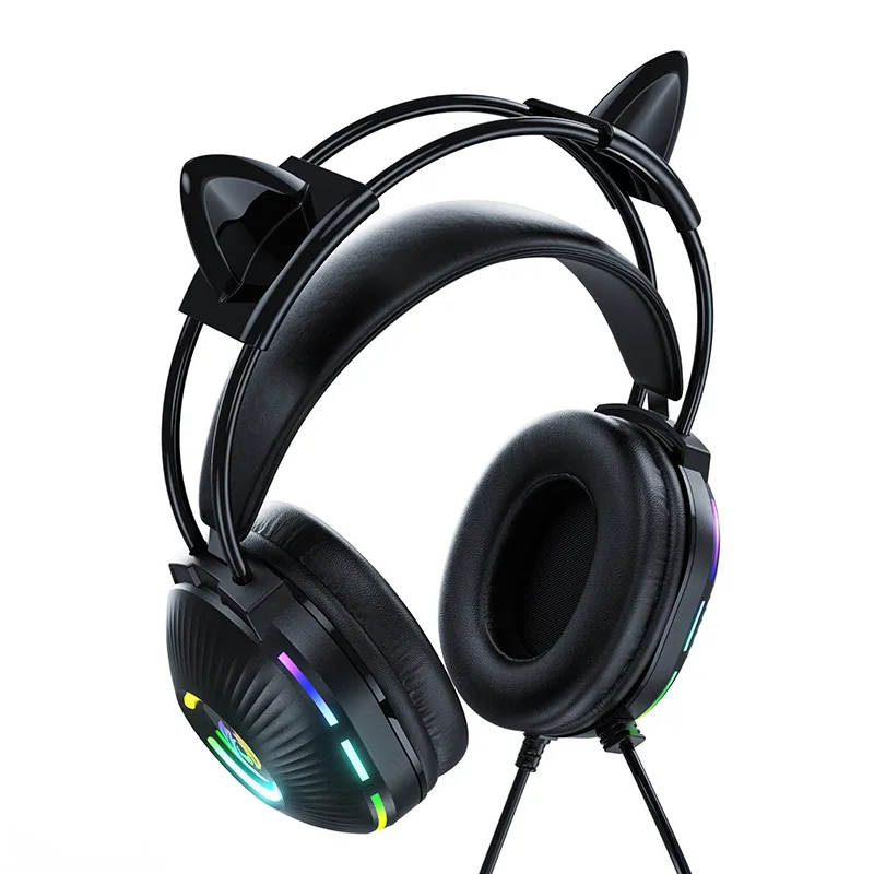 H83 Professional gaming headset with LED light microphone stereo headset deep bass PC PC gamer laptop ear for PS4 Xbo gift