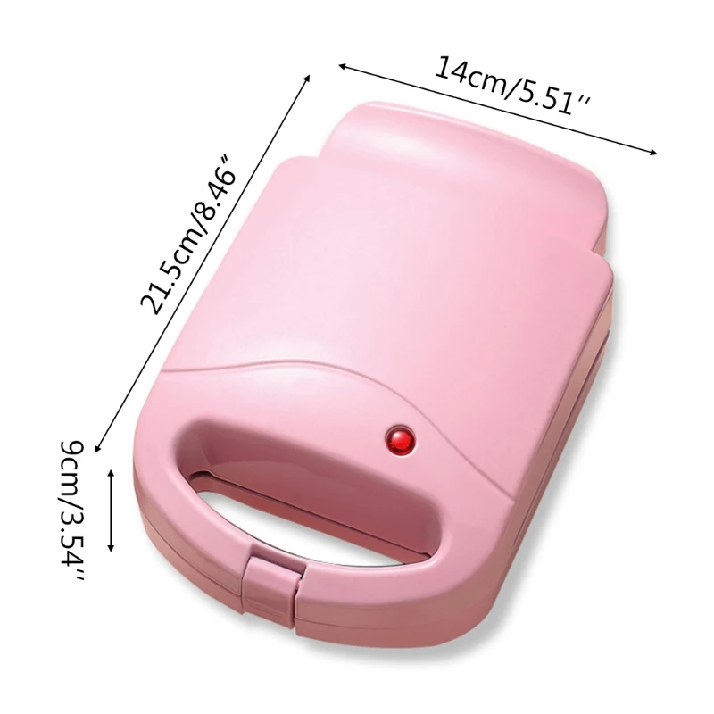 Portable Electric Dual Waffles Sandwich Maker Non Stick Multifunctional Toast Bread Breakfast Machine 220V