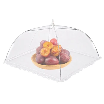 Foldable Food Mesh Cover Fly Anti Mosquito Pop-Up Food Cover 1
