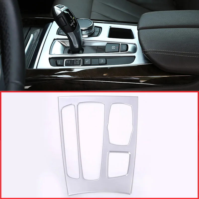 

Для Bmw X5 X6 F15 F16 2014 -2018 Abs темное дерево зернистость внутренние молдинги Центр фоторамка отделка Новинка