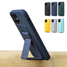 

SoCouple Wrist Strap Hand Band Case For iphone 11 13 12 Pro Max SE X XS Max XR 7 8 plus SE Matte Candy Color Phone Holder Case