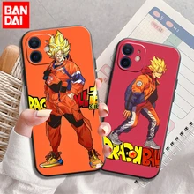 

DRAGON Ball Phone Case For iPhone 11 12 13 Pro MAX Mini 6 6S 7 8 Plus X SR XS MAX SE 2020 5 Silicone One PIECE Funda Back Cover