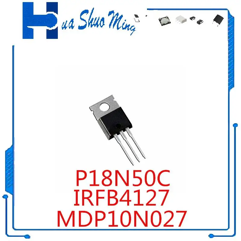 

10Pcs/Lot MDP10N027 IRFB4127 P18N50C SIHP18N50C TO-220