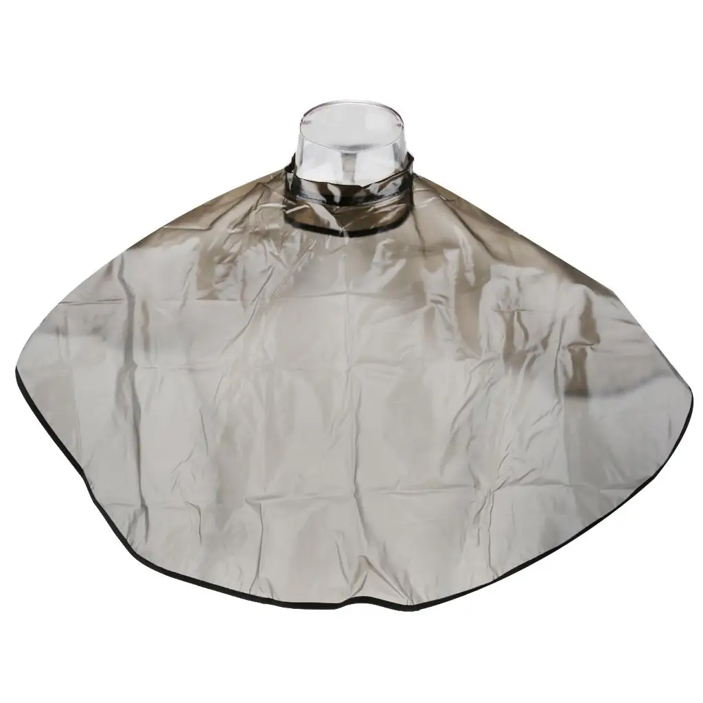 Salon Hair Cutting Collar Waterproof Gown Hairdressing Hair Perm Baking Oil Cape 5