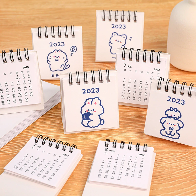 cat-desk-calendar-2023-2023-planner-calendar-dog-standing-calendar-2023-desk-aliexpress