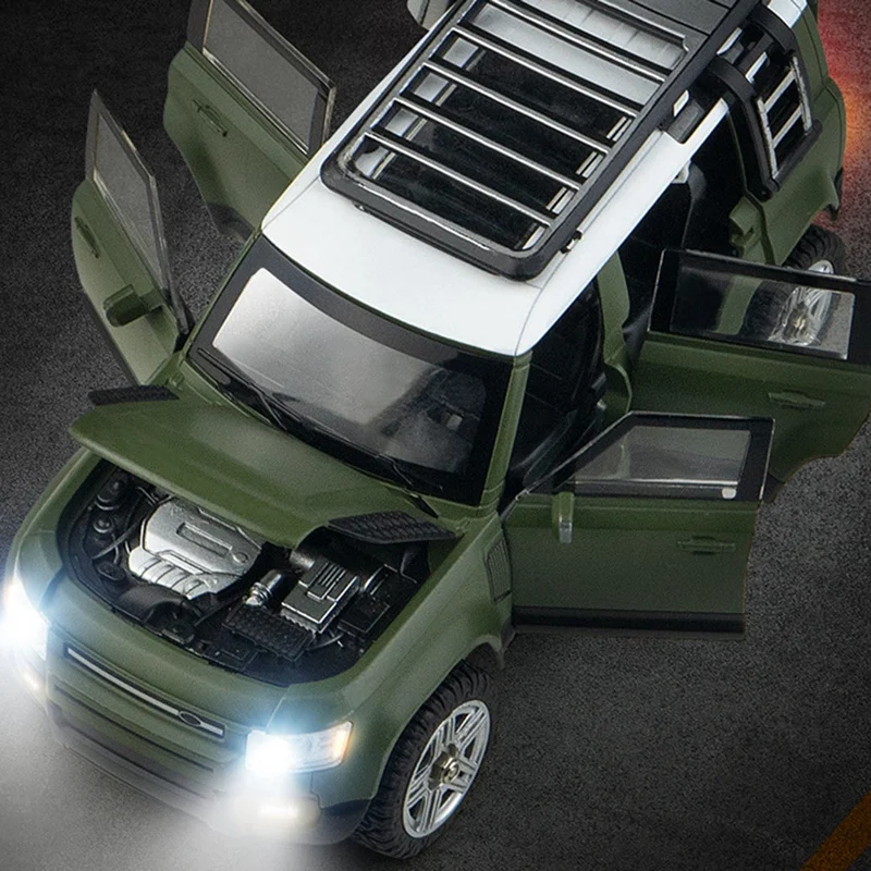 1:24 SG2402 RC Car 2.4Ghz Plastic Remote Control Vehicle All-Terrain LED Light Off-Road Truck Toy 4