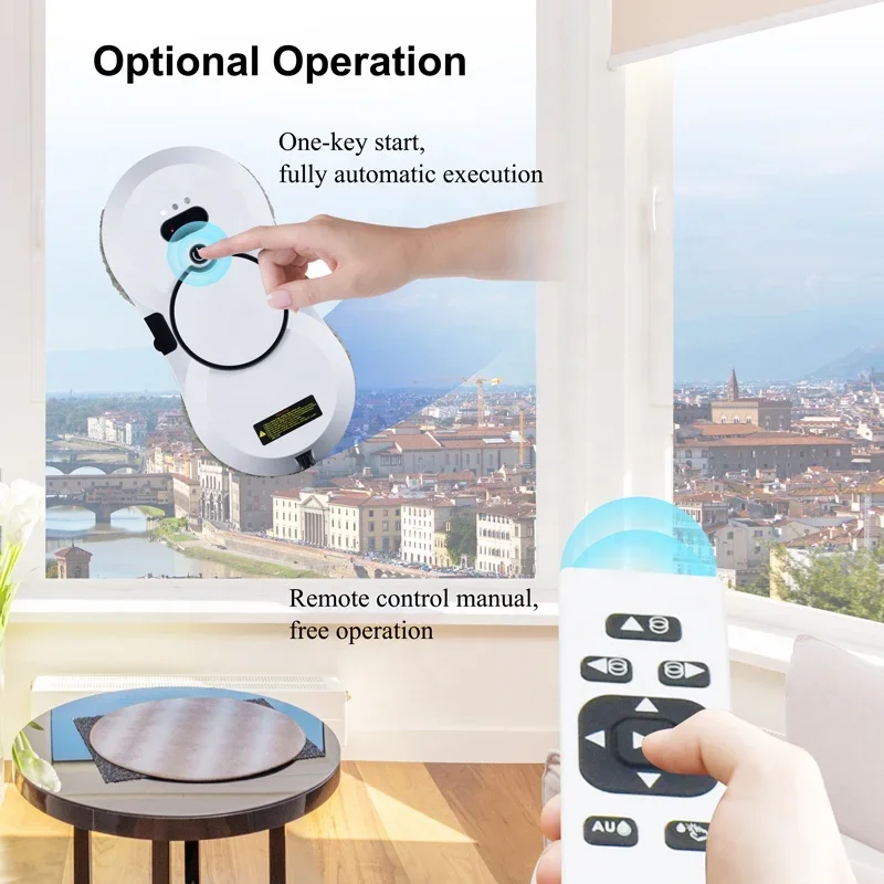 New Intelligent Electric Window Cleaning Machine Window Tile Cleaning Office Robot
