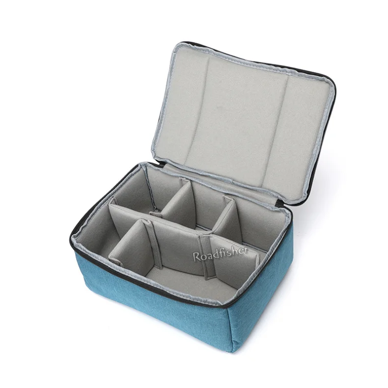 S226fda104f8d41af97db593641b01e5ai Waterproof Camera Bag Oxford Insert Photography Organizer Removable Partition Dividers Storage Case Fit Canon Nikon Sony DSLR Mallzona