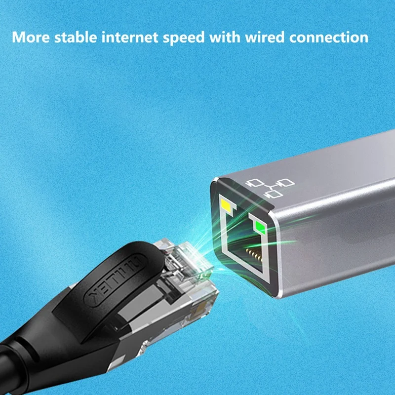 RJ45 LAN Adapter For Iphone 14 13 12 11 8 7 6 5 /Ipad/Ipod Ethernet LAN Network Adapter With Charge Port 20W rj45 lan adapter