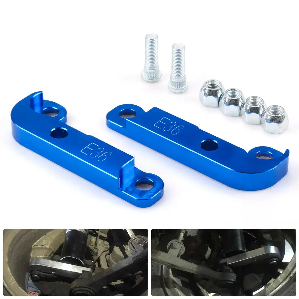 Car Accessories Adapter car adapter kit increasing turn angles about 25%-30% for BMW M3 E36 Tuning Drift Power E36 lower arms are required