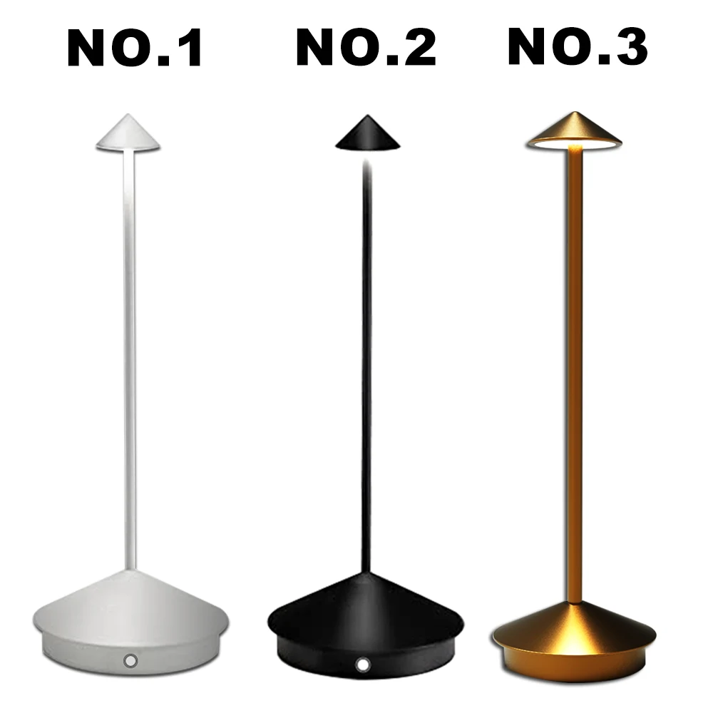 Creative Dining Touch Led Hotel Bar Coffee Pina pro Table Lamp Rechargeable Table Lamp Lampada Da Tavolo Decorative Desk Lamp