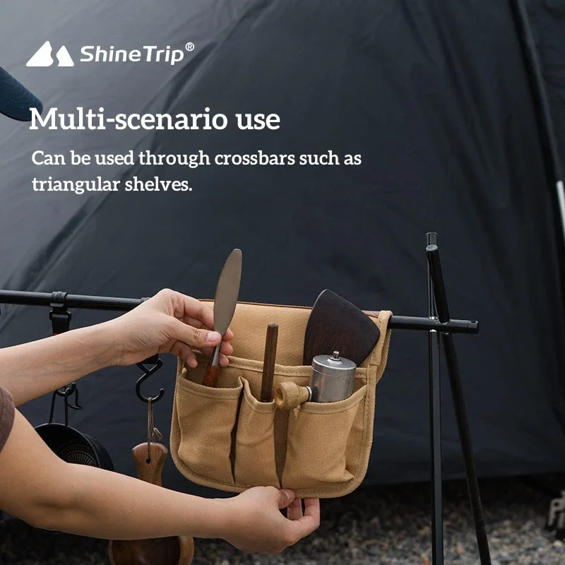 Kermit chair Armrest Storage Bag outdoor Portable Chair Side Hanging Bag Wear Resistant Double Layer chair storage bag