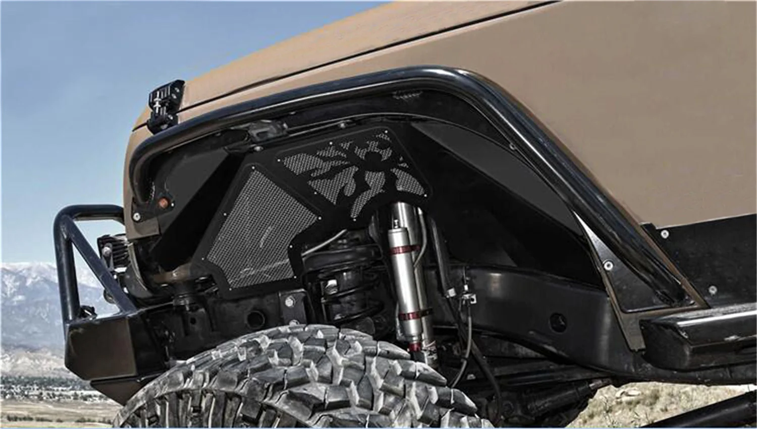 

SXMA J256 Комплект передних и внутренних брызговиков 4x4, внутренние накладки на крылья, брызговики для Jeep Wrangler 07 +