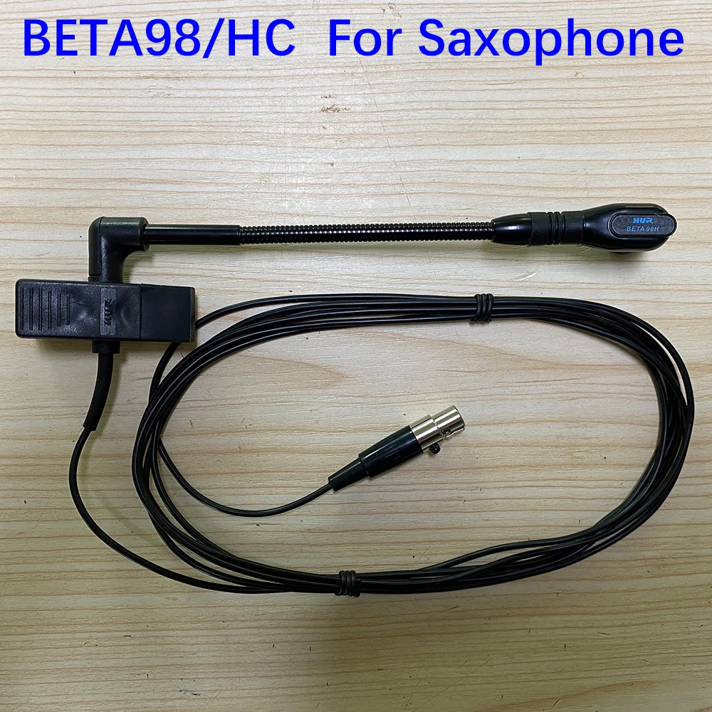 WB98/HC wb98hc beta98h/c Professional Instrument Microphone 4 Pin for Bodypack Transmitter focus on Saxophone violin accordion wired vocal microphone