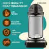 Coffee Dispenser with Pump & Tray - 101oz/3L Coffee Carafe with Pump - 12 Hours Hot Coffee Dispenser for Parties -Coffee 5