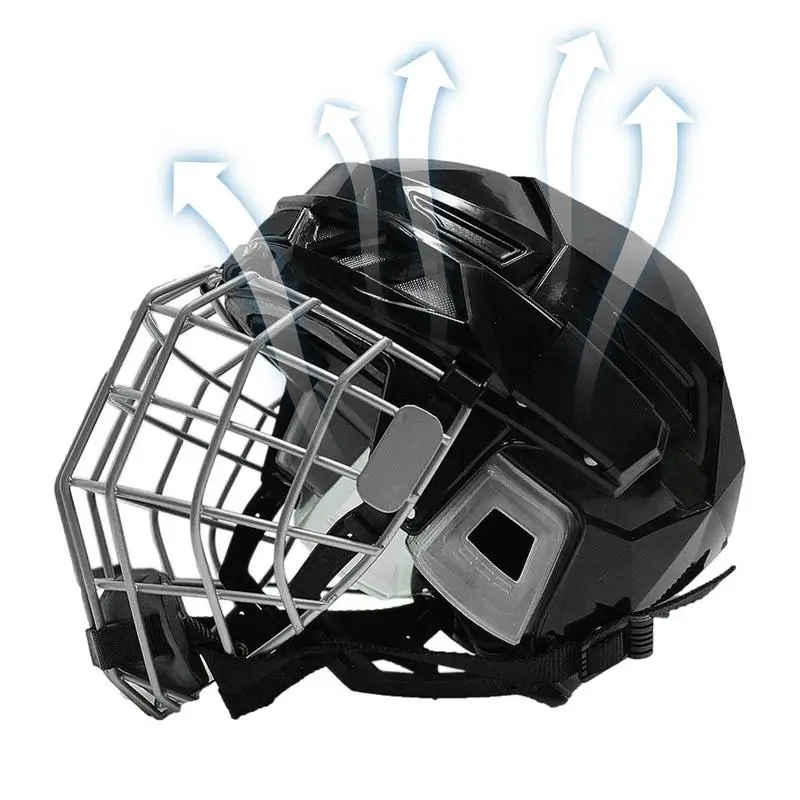 

Youth Hockey Helmets Street Hockey Goalie Helmets Sturdy And Safe Ice Hockey Helmets Combo With Cage Protective Hockey Gear