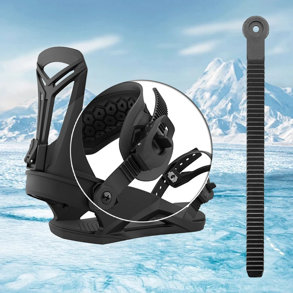 2/4Pcs Snowboard Ankle Ladder Straps Adjustable Roller Skating Shoes Strap Universal Snowboard Binding Replacement for Ski Boots