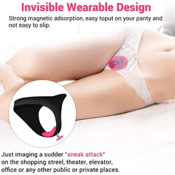 Female Wearing Vibrating Egg Remote Control Vibrator Clitoris Vagina Vibrating Female Masturbation Adult Massage Supplies 4