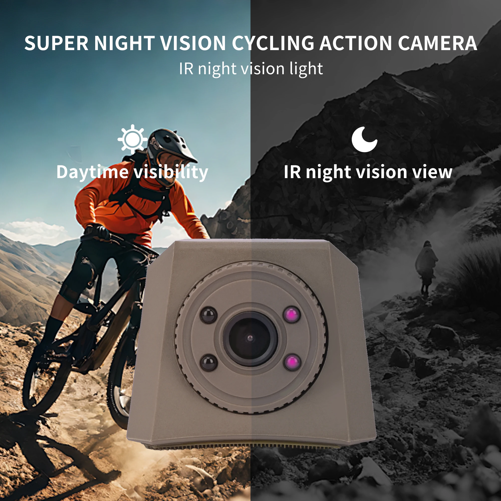  slider image of Tactical Helmet Camera, 720P