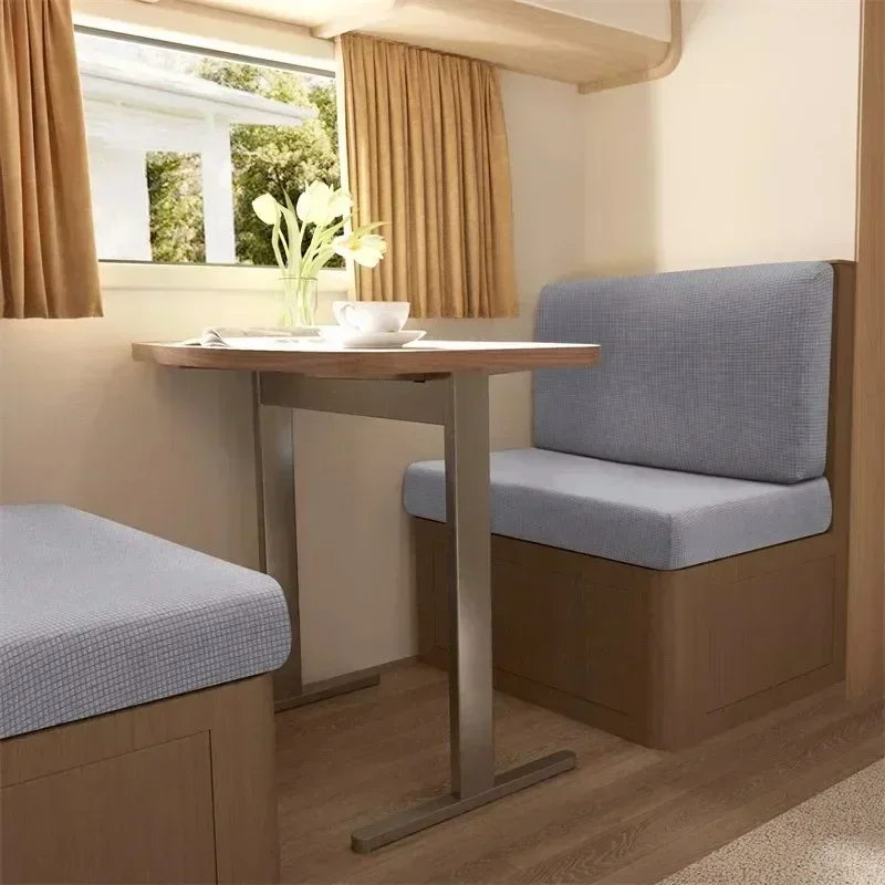 Camper Dinette Seat Covers Simple Replaceable Waterproof Cover