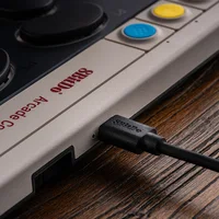 8BitDo All-Button Wireless Arcade Controller for Switch 1/2 & Windows, Low-profile Mechanical Switches, 4 Programmable Buttons - Image 5