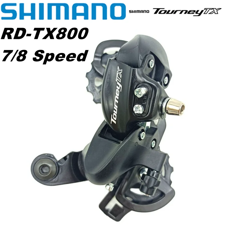 Shimano Tourney TX800 리어 변속기 7/8 속도 MTB 산악 자전거 RD-TX800-SGS 호환 SIS 인덱스 시프팅