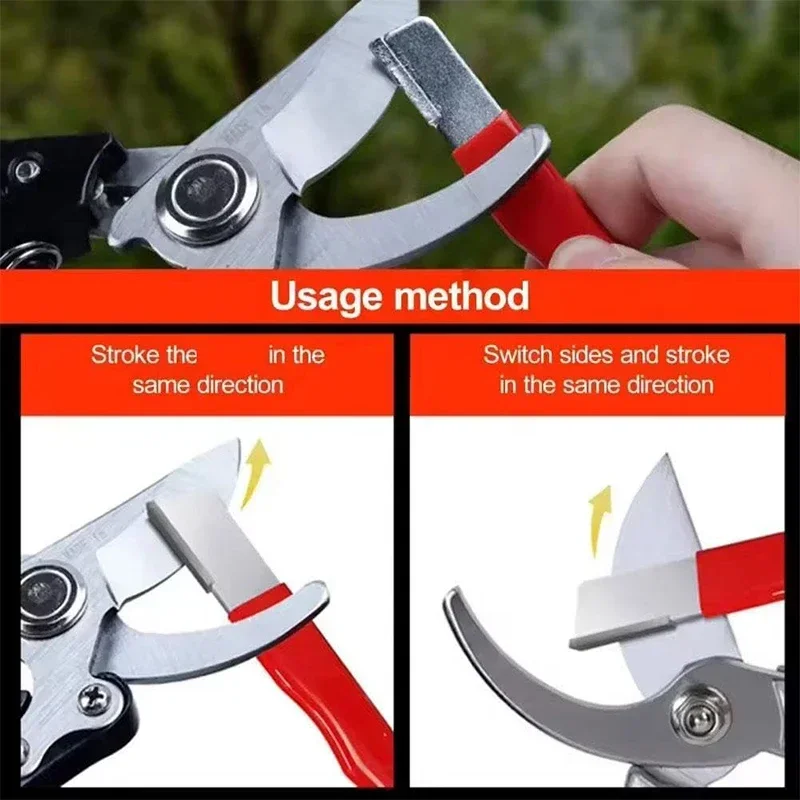 Professional Kitchen Knife Sharpener Tungsten Diamond Ceramic Sharpening Stone For All Blades Garden Scissors
