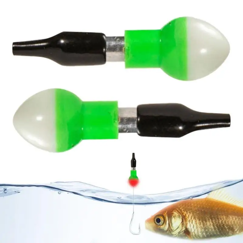 

2PCS Electronic Fishing Floats Drifting Tail LED Electronic Light Luminous Drifting Send CR311 Night Fishing Tools Accessories