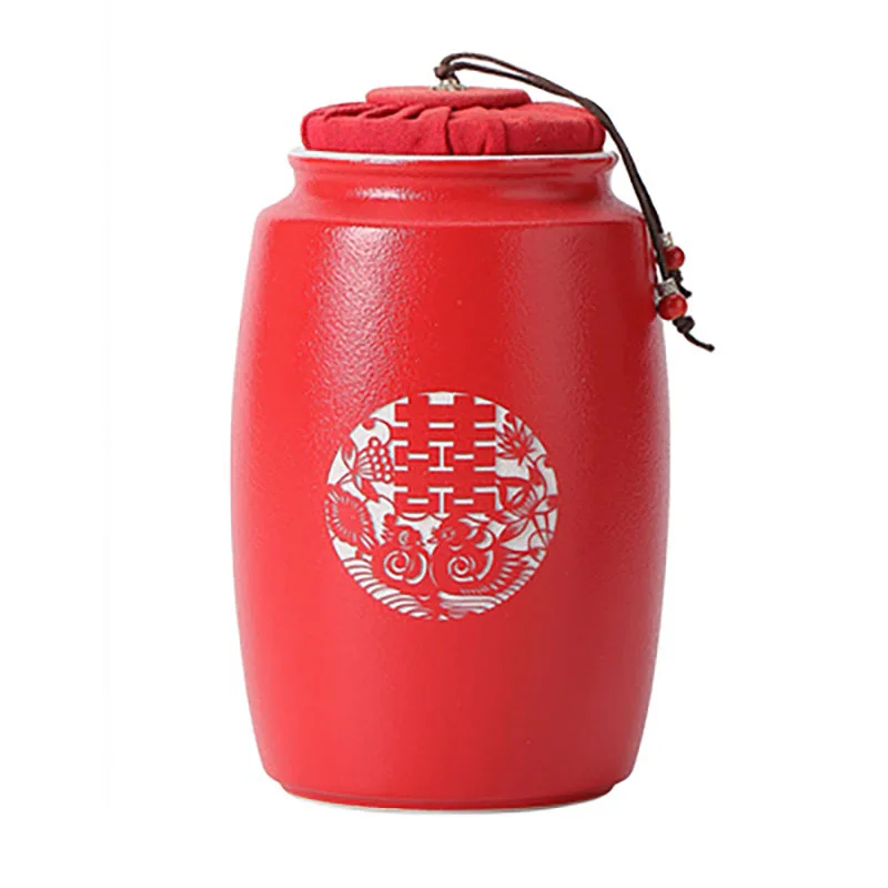 Ceramic Tea Storage Containers, Food Container for Serving Tea, Coffee Spice Sugar, Wedding Supply Gifts
