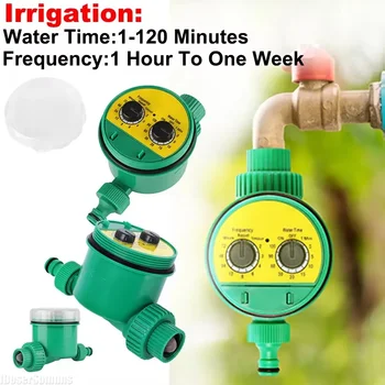 1-120min Garden Outdoor Timed Irrigation Timer Controller Automatic Sprinkler Programmable Valve Hose Water Timer Faucet Tools 1
