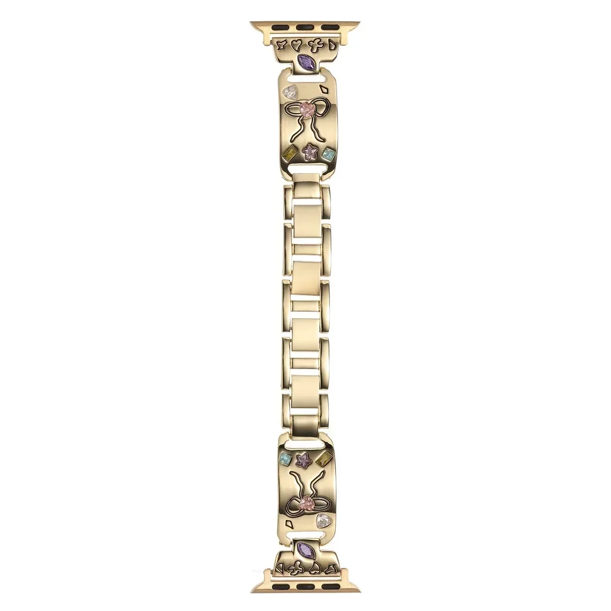 Watch Band For iWatch 42/44/45/46/49mm 38/40/41mm Metal Fashion Watch Strap For Watch Series Ultra2 Series 10/9/8/7/6/5/4/3/2/1_voghion.com