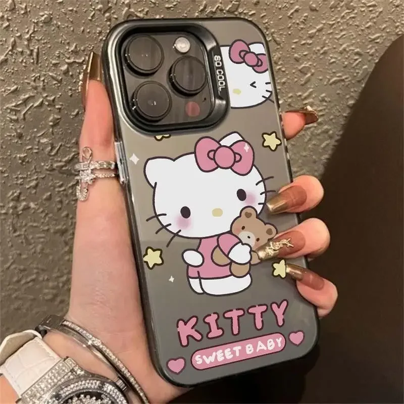 Sanrio Hello Kitty funda de teléfono para Xiaomi Note 13 Pro 5G 12 4G 8 10 11 12 13 Pro Plus 10S 11S Redmi 14C 13C 12 12C 10C A3
