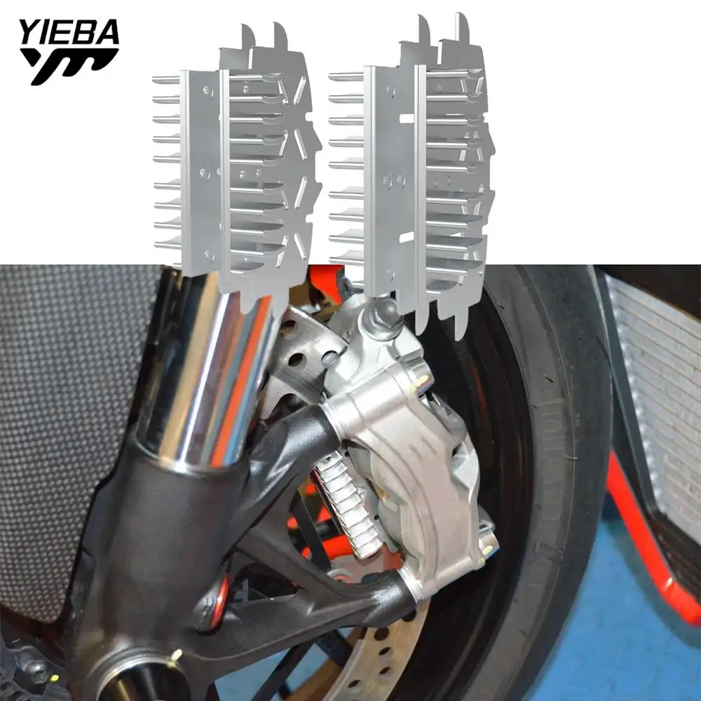

BRAKE CALIPERS HEATSINK BRAKE PLATE RADIATOR For DUCATI DIAVEL 1200 CARBON/STRADA/TITANIUM 1200 2012-2014 DIESEL 1262 2017