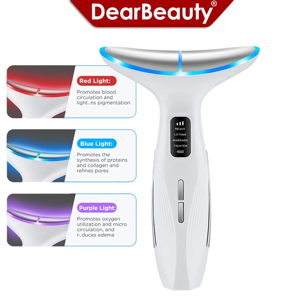 LED Facial Lifting Massager Skin Rejuvenation Device