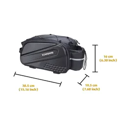 Waterproof Large - Capacity Bicycle Saddle Bag and Trunk Shoulder Handbag (BAG)