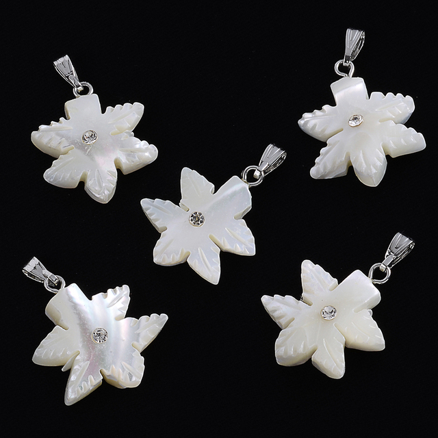 Shell Beads Mother of Pearl Love Cross Fish Animal Style Pendant Charms Beads for Necklace Earring DIY Jewelry Making