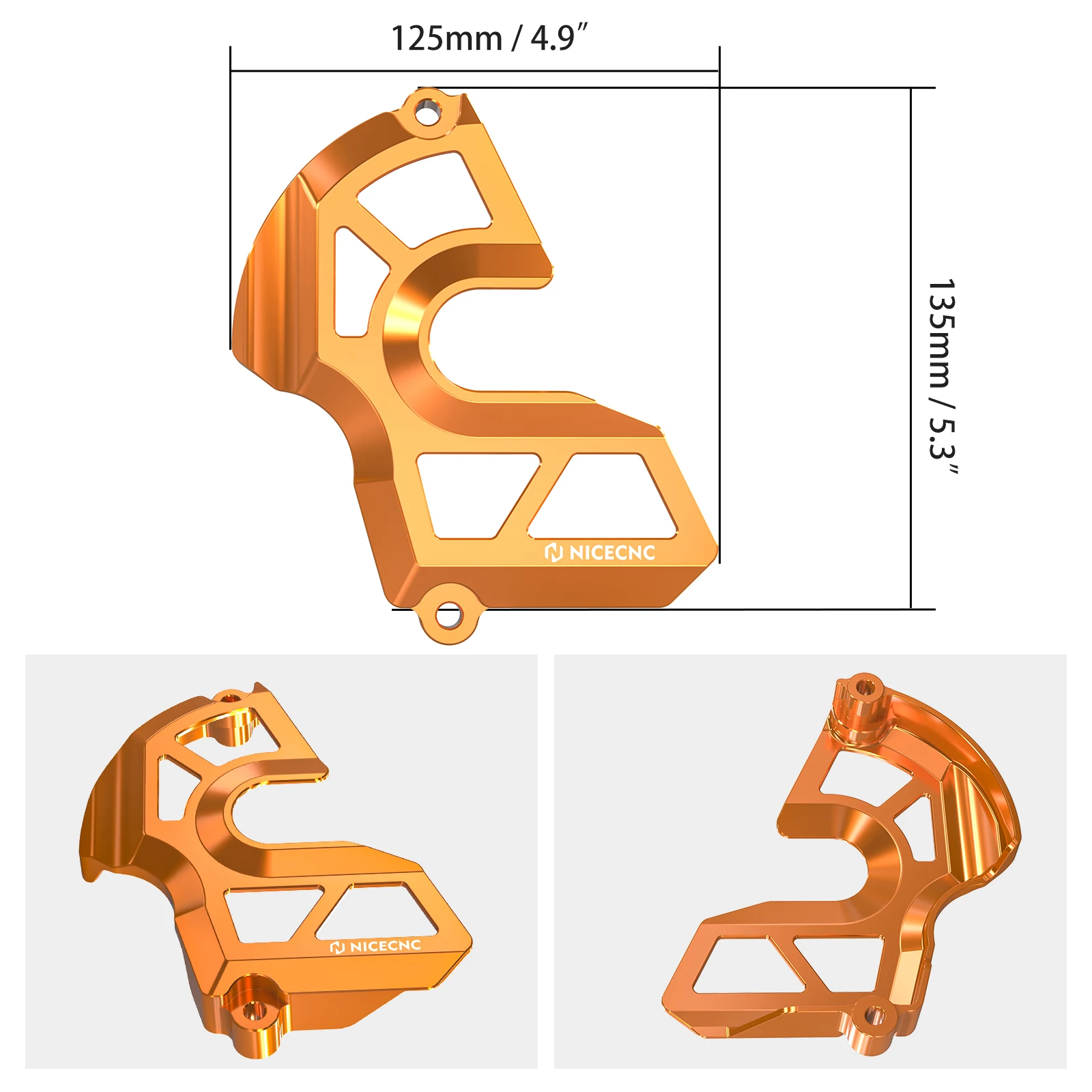 Für KTM 1290 Super Adventure R S T 2017–2020 Kettenschutz Kettenradabdeckung Case Saver 1290 Super Duke GT R 1090 1190 Adventure R – Detail 6