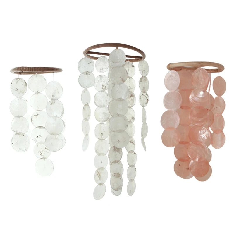 

for Shell Wind Room Decoration Nordic Home Office Kids Room Nursery Decor Hanging Windchimes Wall Pendant for Creative