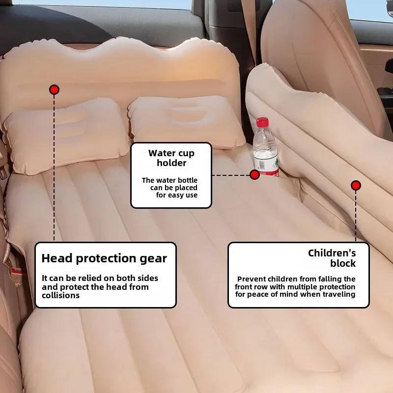 Car air bed Car rear sleeping mat travel mattress rear air mattress multi-functional car sleeping bed