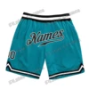 Custom Name and Number White Pink-Light Blue Basketball Shorts 3D Printed Men Youth Summer breathable mesh Sports Shorts LQD05 6