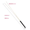 2 In 1 Natural Rattan 60CM Long Straight Whip Riding Crop Flogger Black Red PU Leather Handle Paddle Slapper Horse Training 6