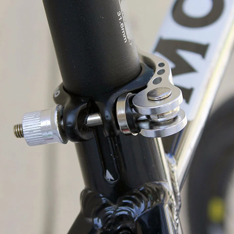 Bicycle Seat Tube Clamp Bicycle Quick Release Aluminium Bike Seat Post Clamp